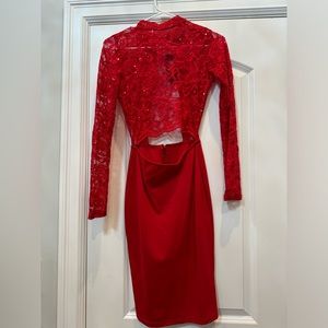 Fashion Nova Loss For Words Lace mini Dress
With tags